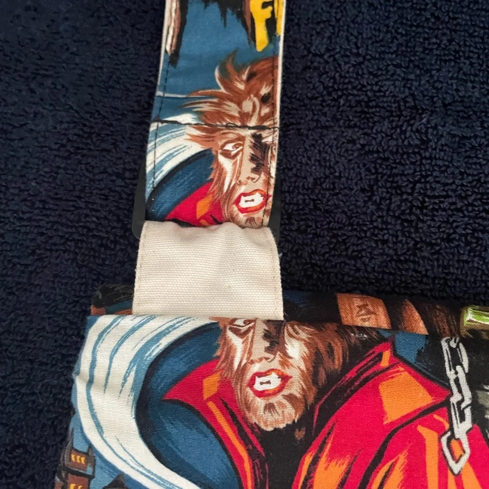 Monsters Cloth Canvas Over the Shoulder Bag - Picture 13 of 16